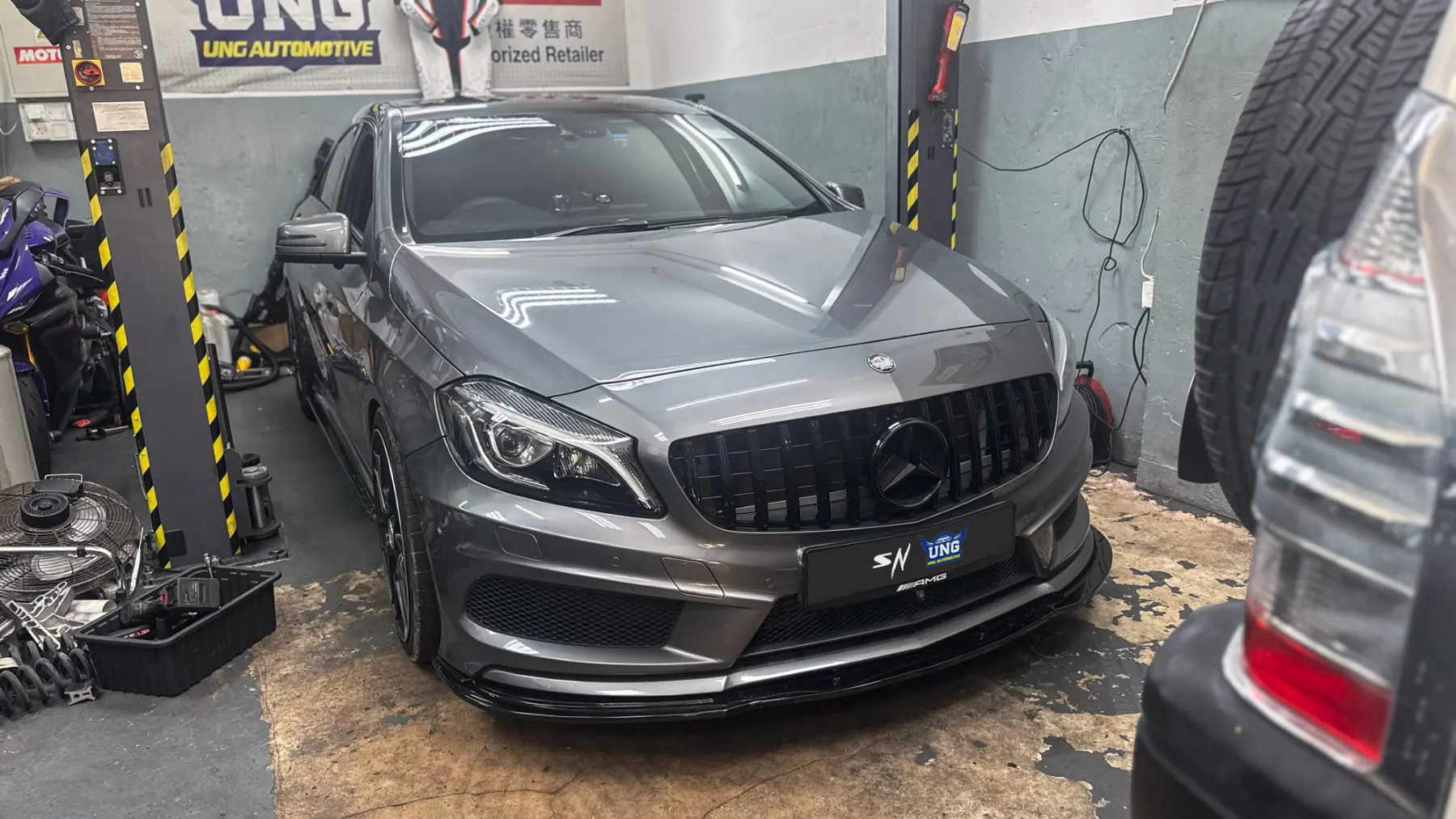 Mercedes-Benz A200 W177 M282 with Engine Remetalizer